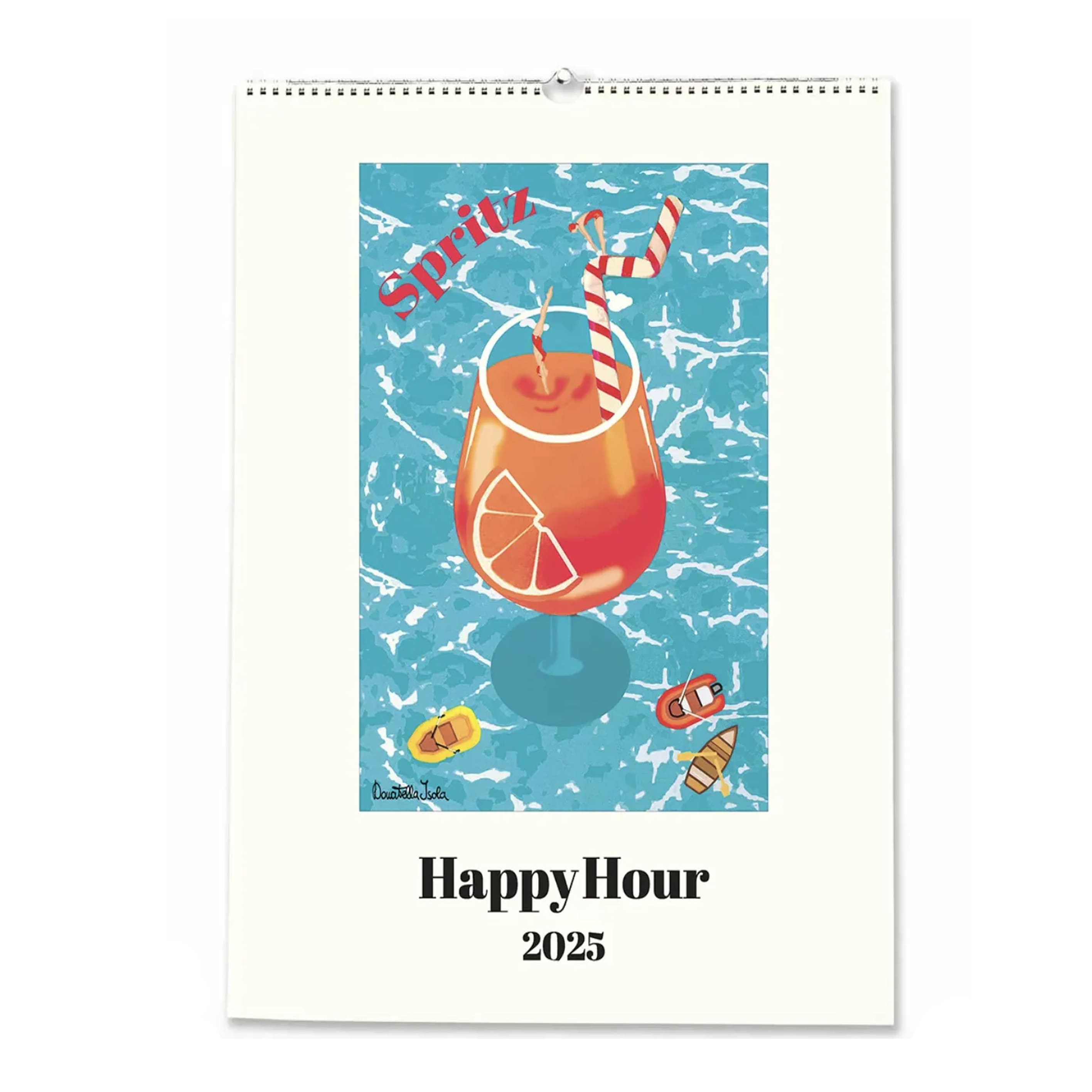 2025 Wall Calendar | Medium | Happy Hour | Istituto Fotocromo Italiano