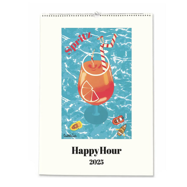 2025 Wall Calendar | Medium | Happy Hour | Istituto Fotocromo Italiano