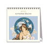 2025 Desk Calendar | Alphonse Mucha | Hello Sunday