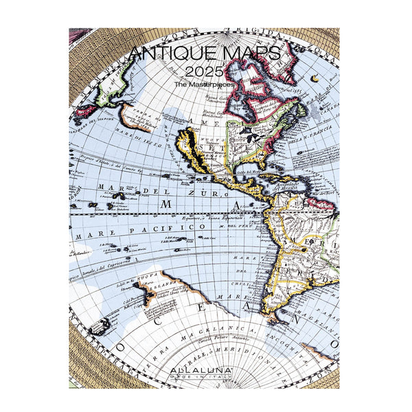 2025 Desk Calendar | Antique Maps | Allaluna