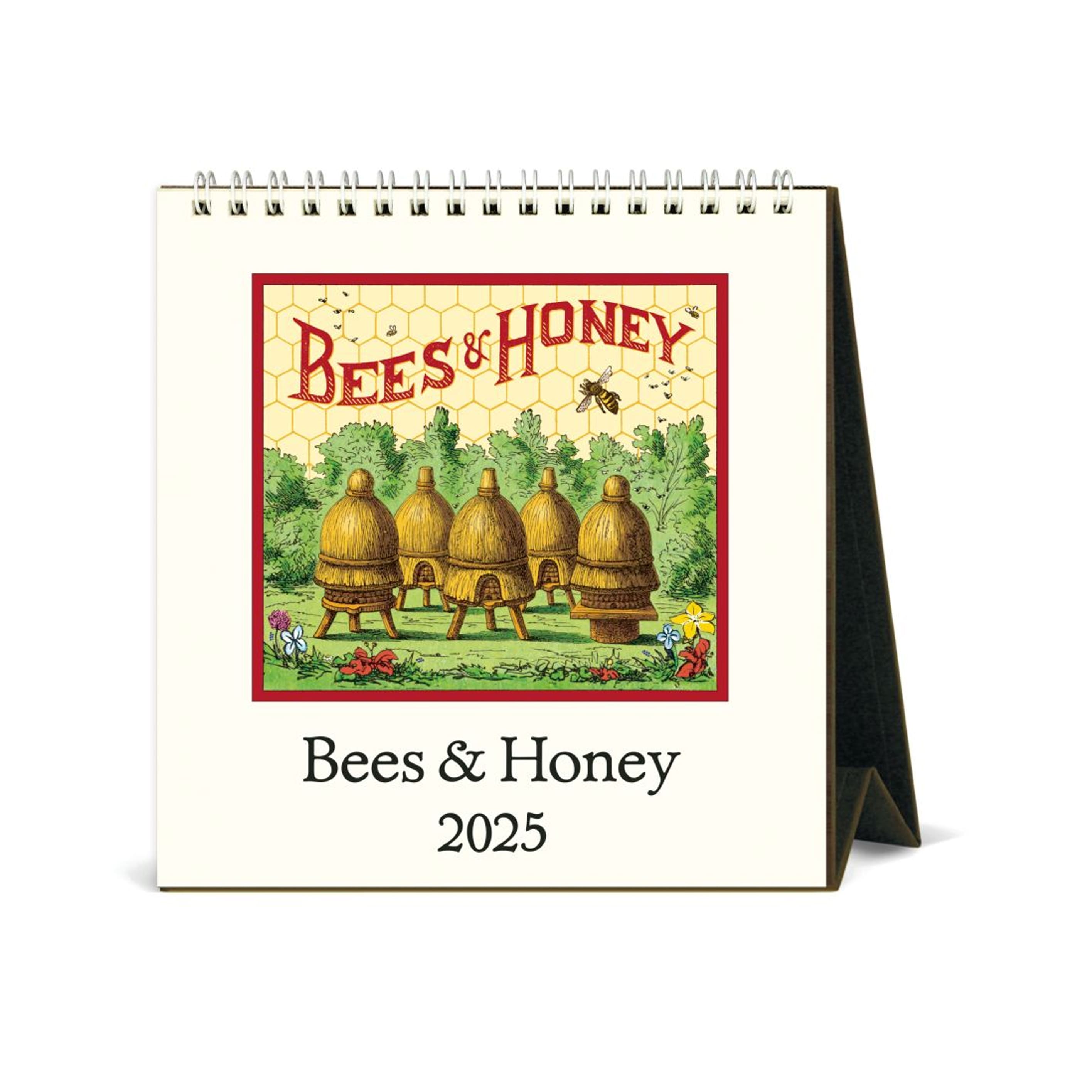 2025 Desk Calendar | Bees & Honey | Cavallini & Co.