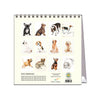 2025 Desk Calendar | Dog Drawings | Hello Sunday