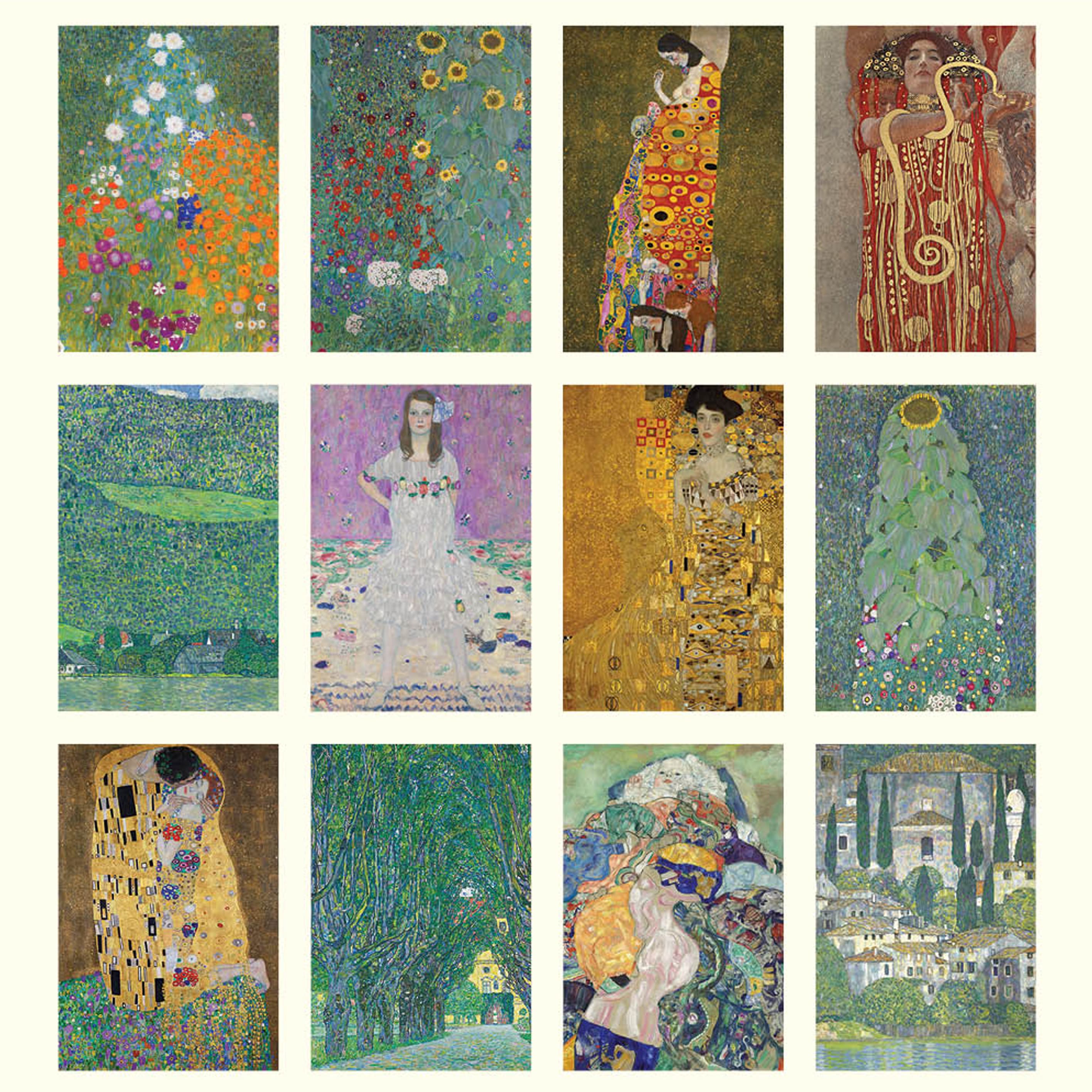 2025 Desk Calendar | Gustav Klimt | Hello Sunday