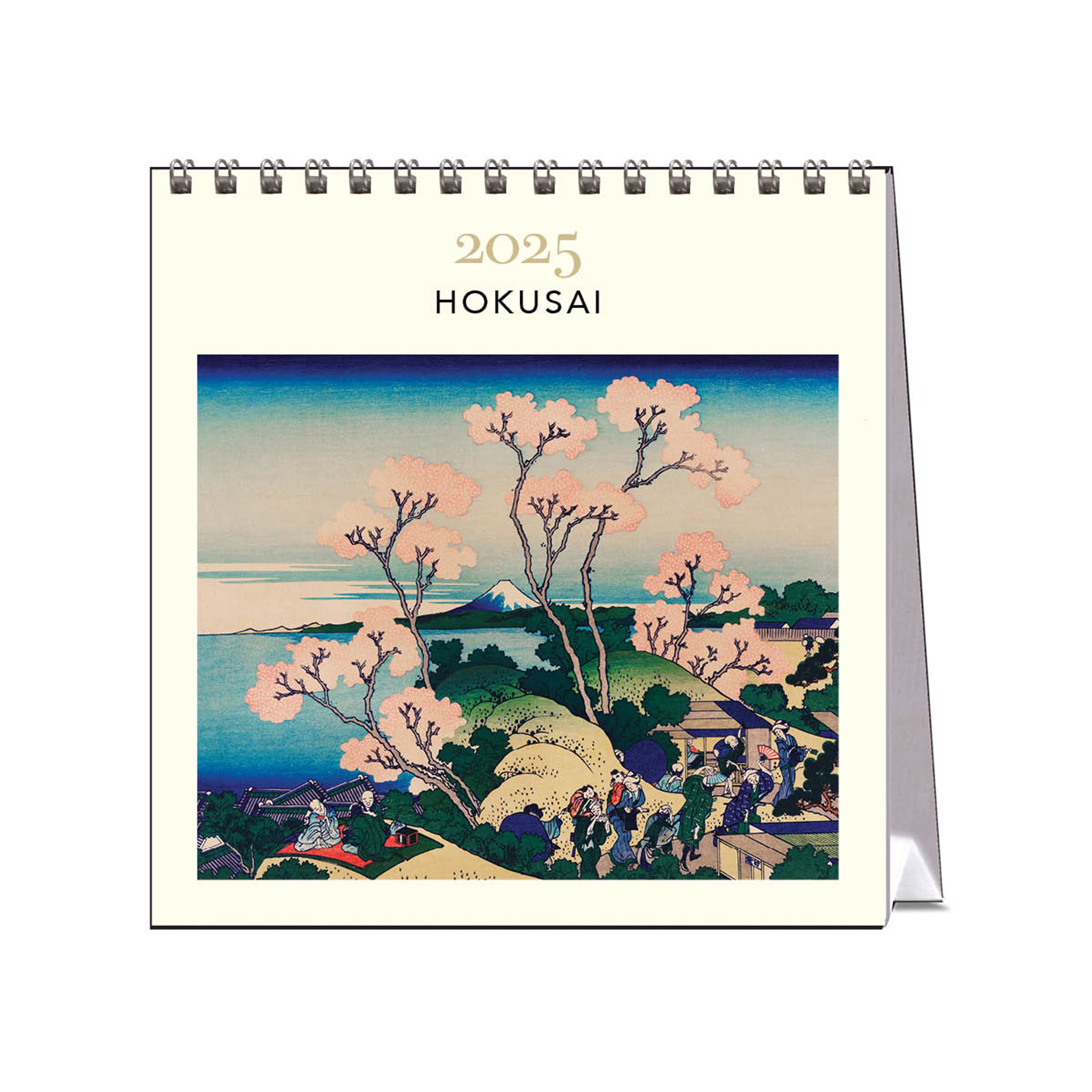 2025 Desk Calendar | Hokusai | Hello Sunday