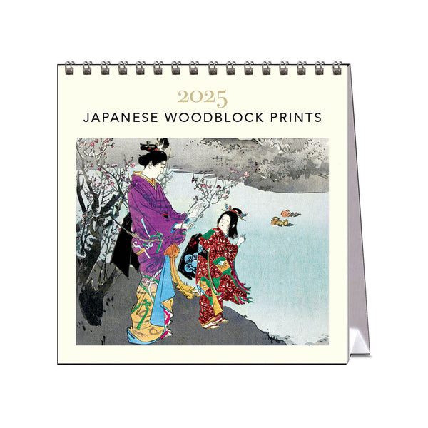 2025 Desk Calendar | Japanese Woodblock Prints | Hello Sunday