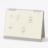 2025 Desk Calendar | Single Weekly | MD Paper | Midori