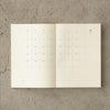 2025 Diary | Notebook Diary | Monthly | Thin | A5 | MD Paper | Midori