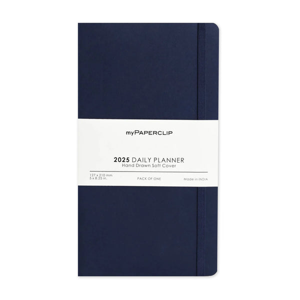 2025 Planner | Daily | Hand Drawn Soft Cover | Imperial | myPaperclip