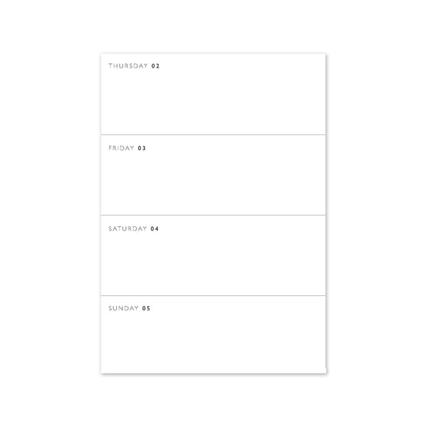 2025 Planner | Weekly | A6 | Mustard | Write To Me