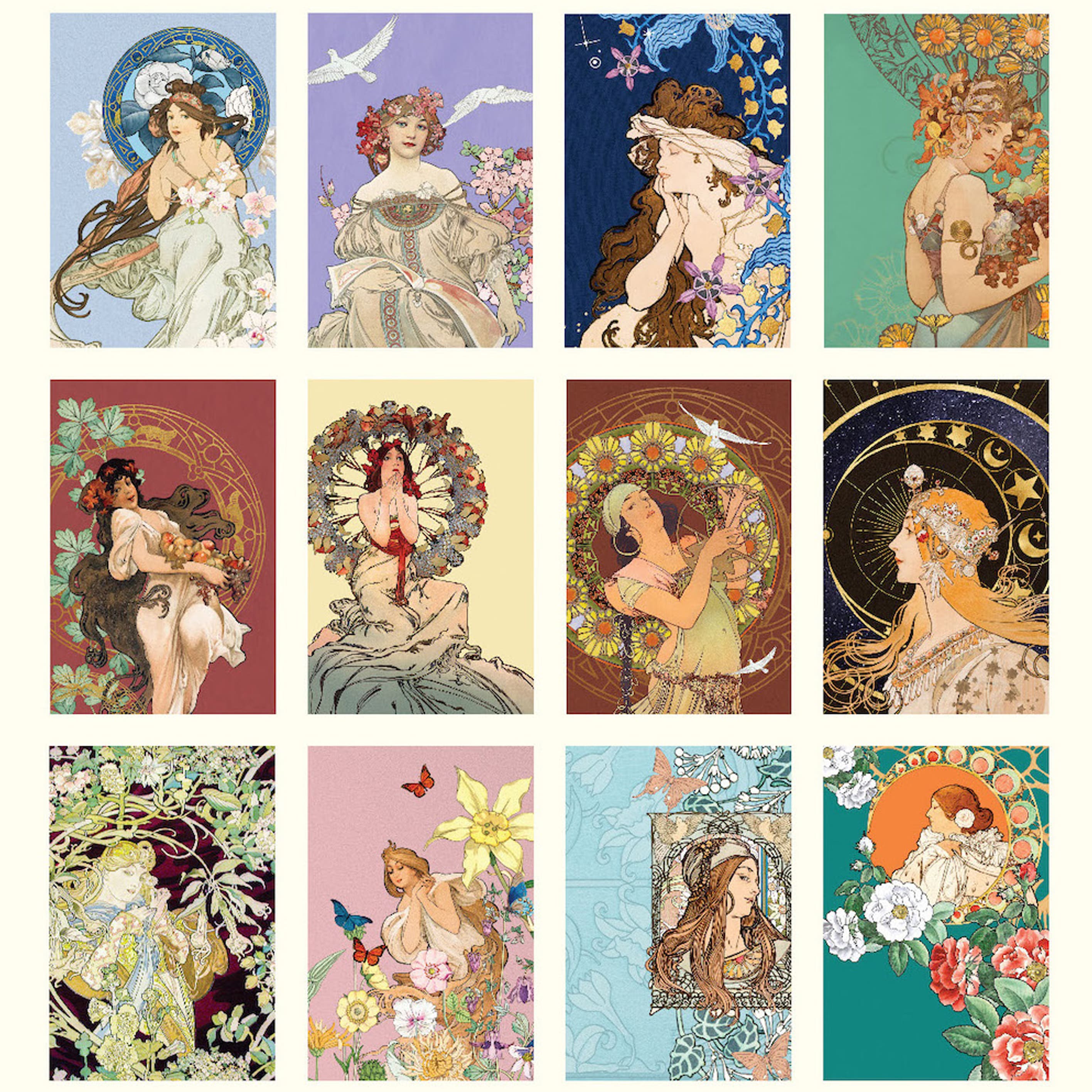 2025 Wall Calendar | Alphonse Mucha | Hello Sunday