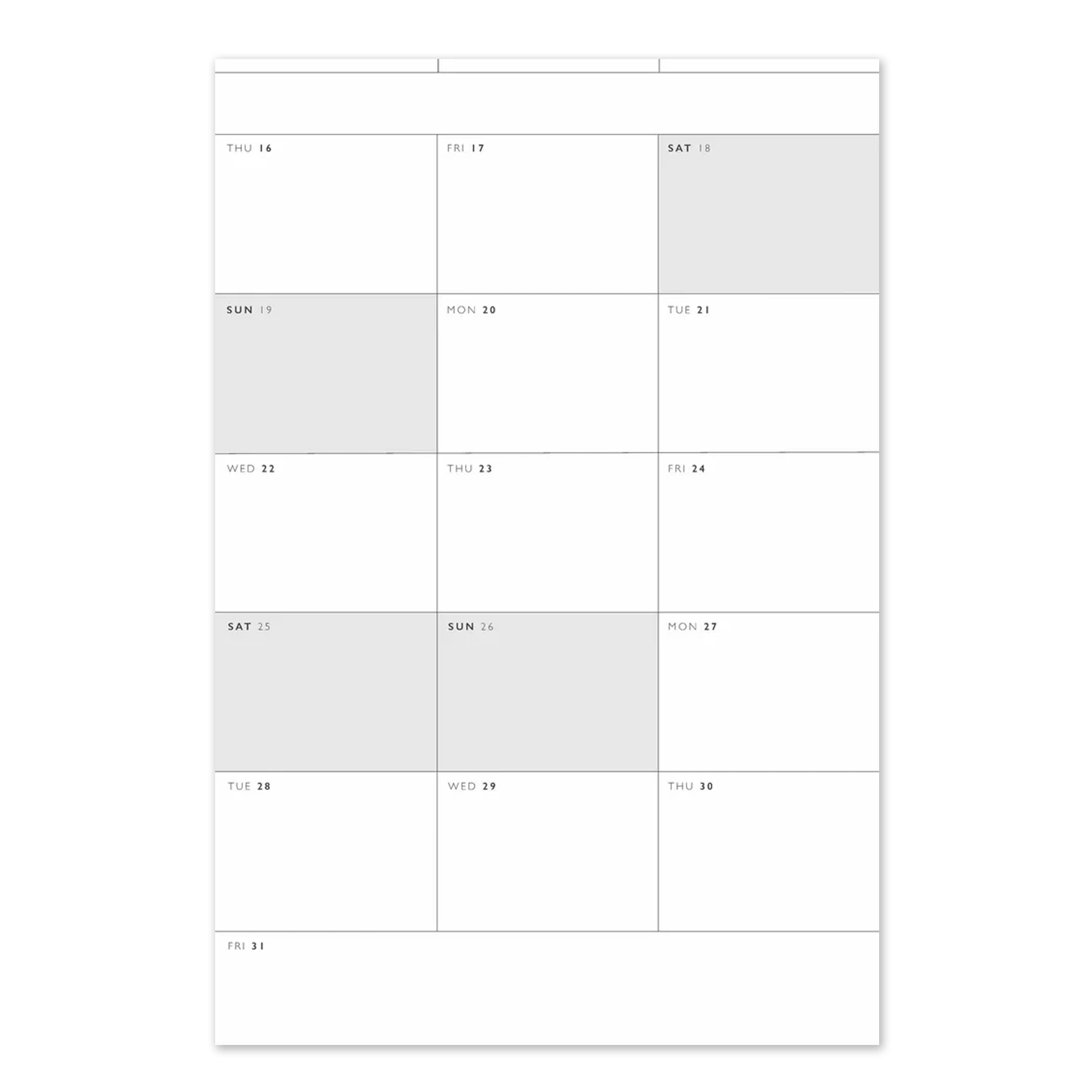 2025 Wall Calendar | Busy Big Box | Write To Me