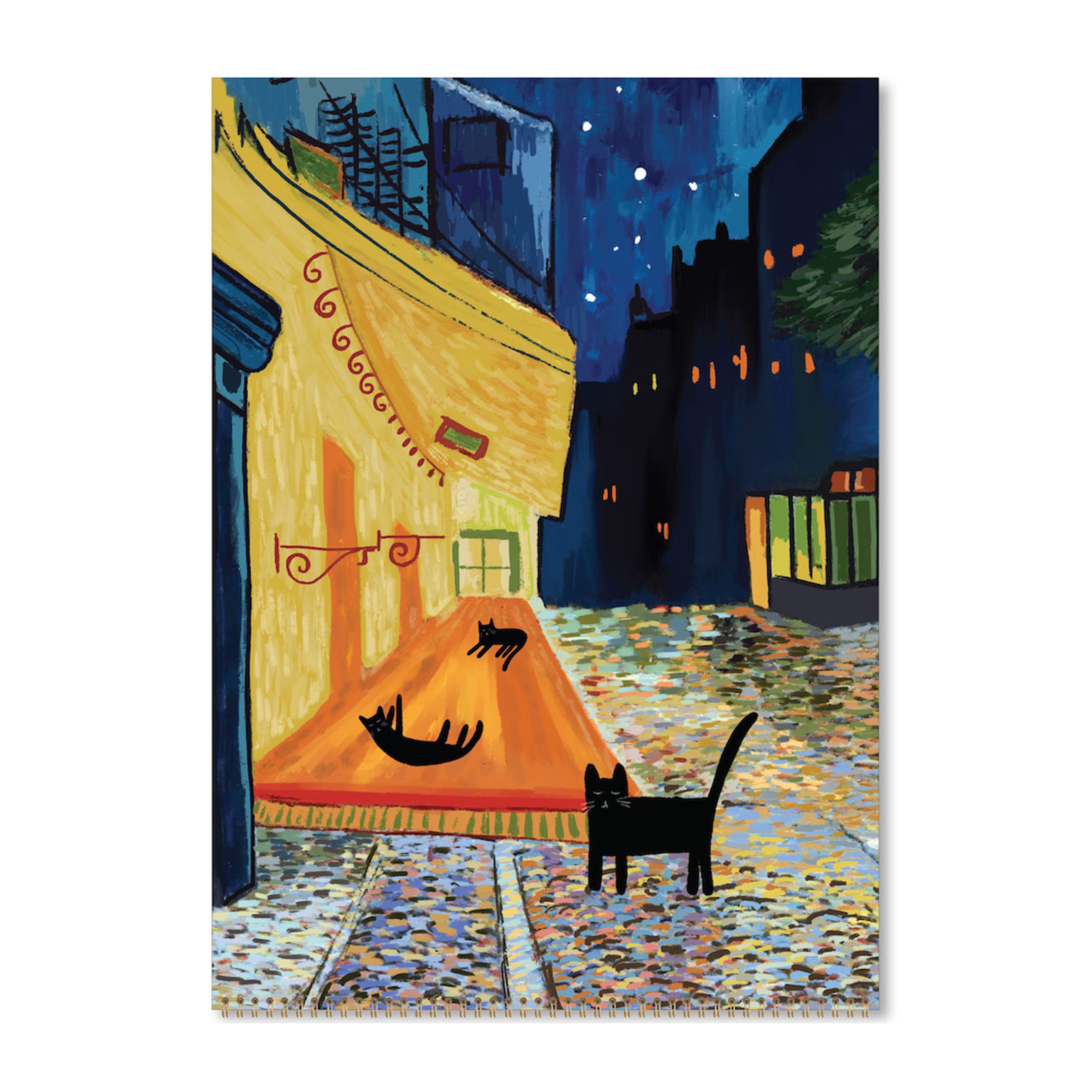 2025 Wall Calendar | Cat Artists | Hello Sunday