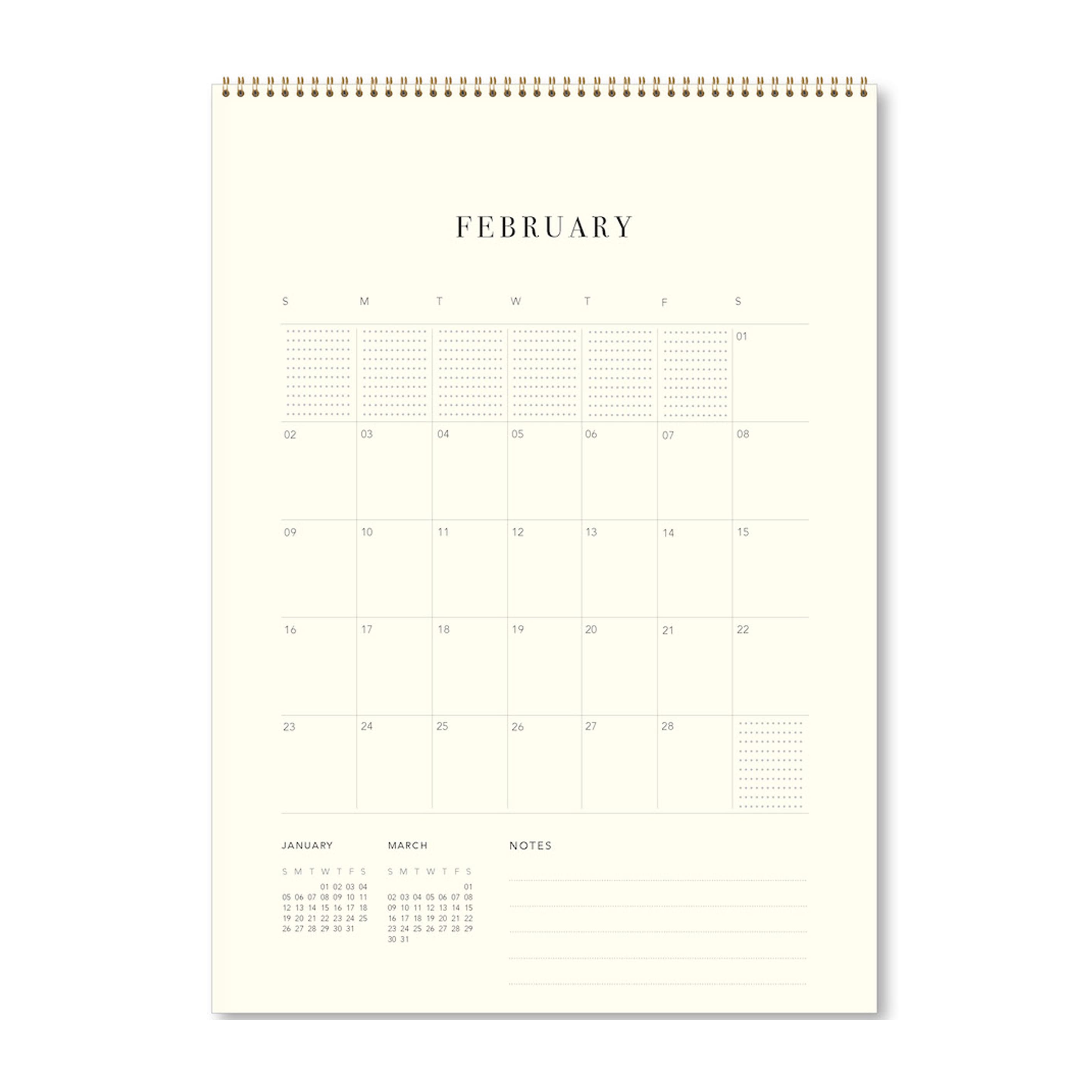 2025 Wall Calendar | William Morris | Hello Sunday