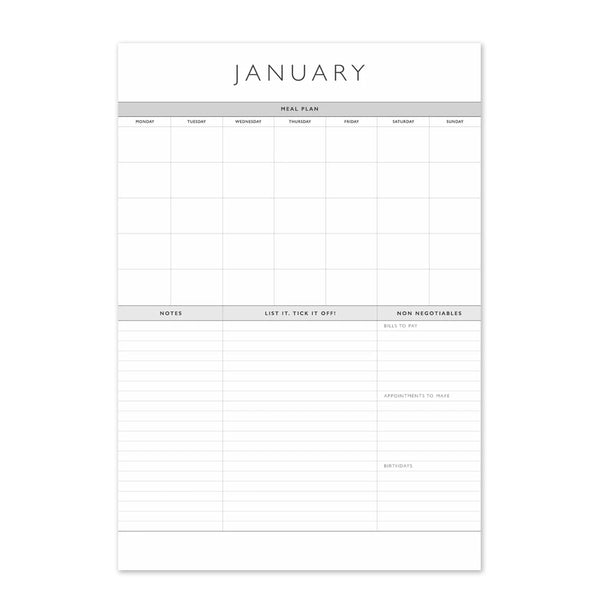 2025 Wall Calendar | Home Hustle | Write To Me