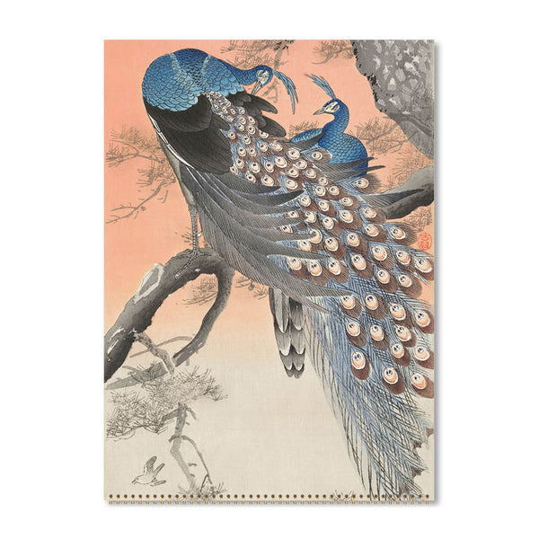 2025 Wall Calendar | Japanese Birds | Hello Sunday