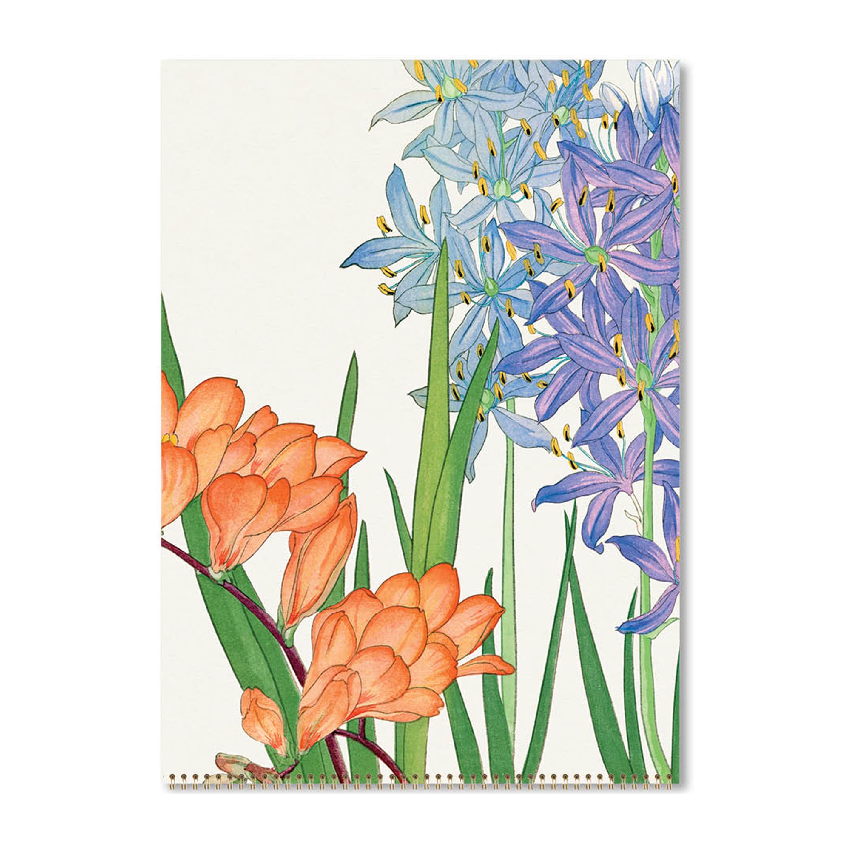 2025 Wall Calendar | Japanese Flowers | Hello Sunday