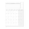 2025 Wall Calendar | Linen | Indigo | Write To Me