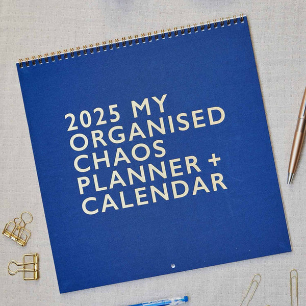 2025 Wall Calendar | Linen | Indigo | Write To Me