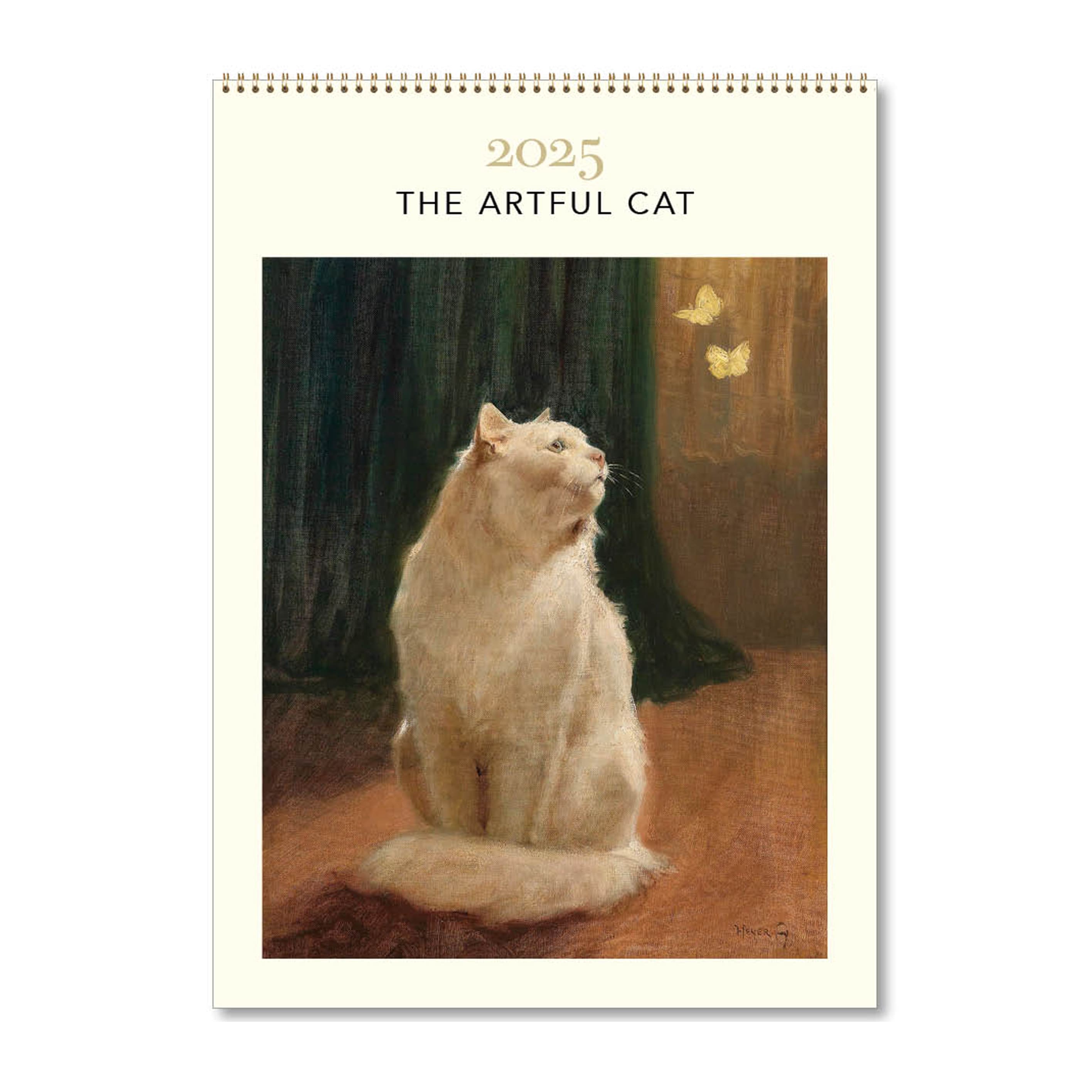 2025 Wall Calendar | The Artful Cat | Hello Sunday