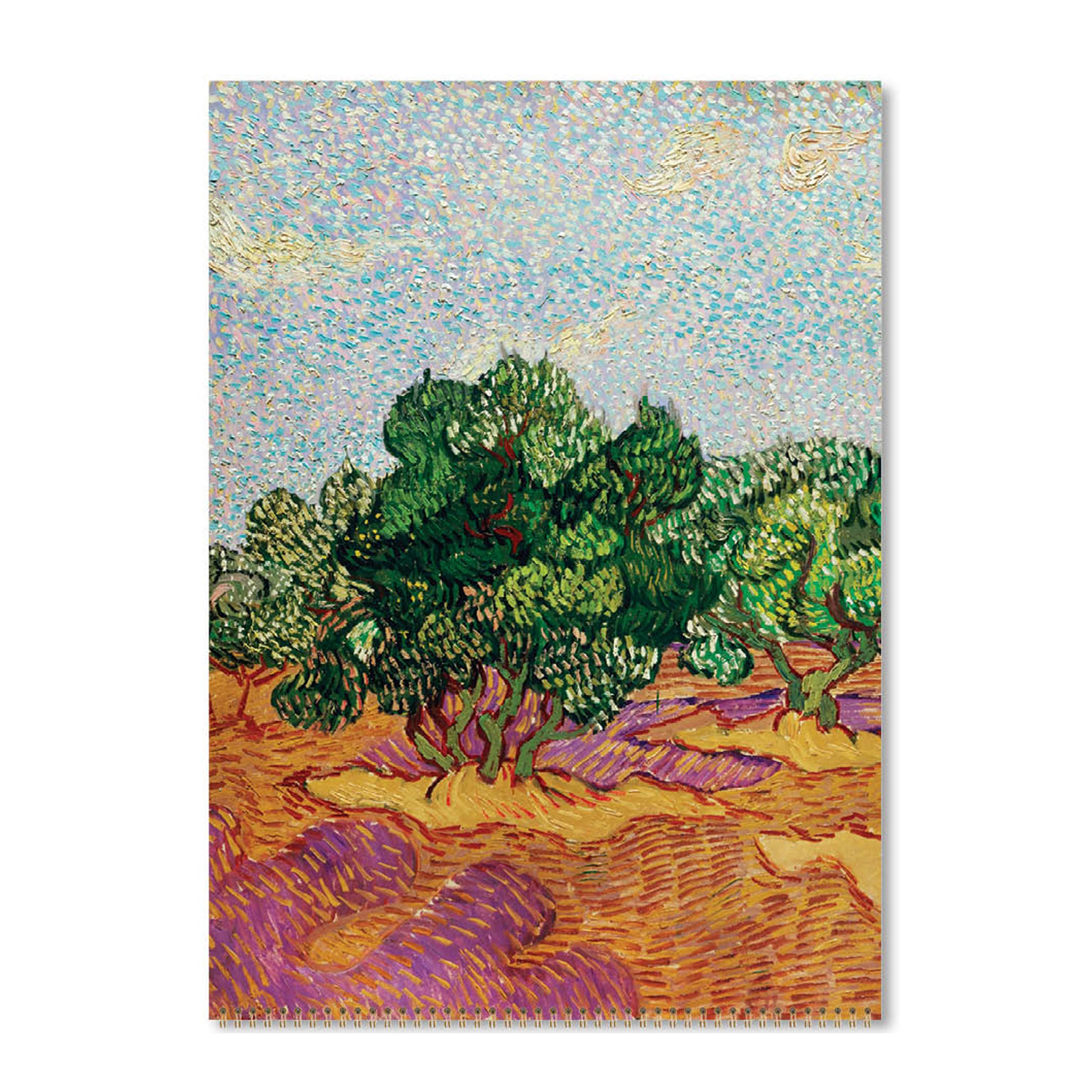 2025 Wall Calendar | Van Gogh's Trees | Hello Sunday