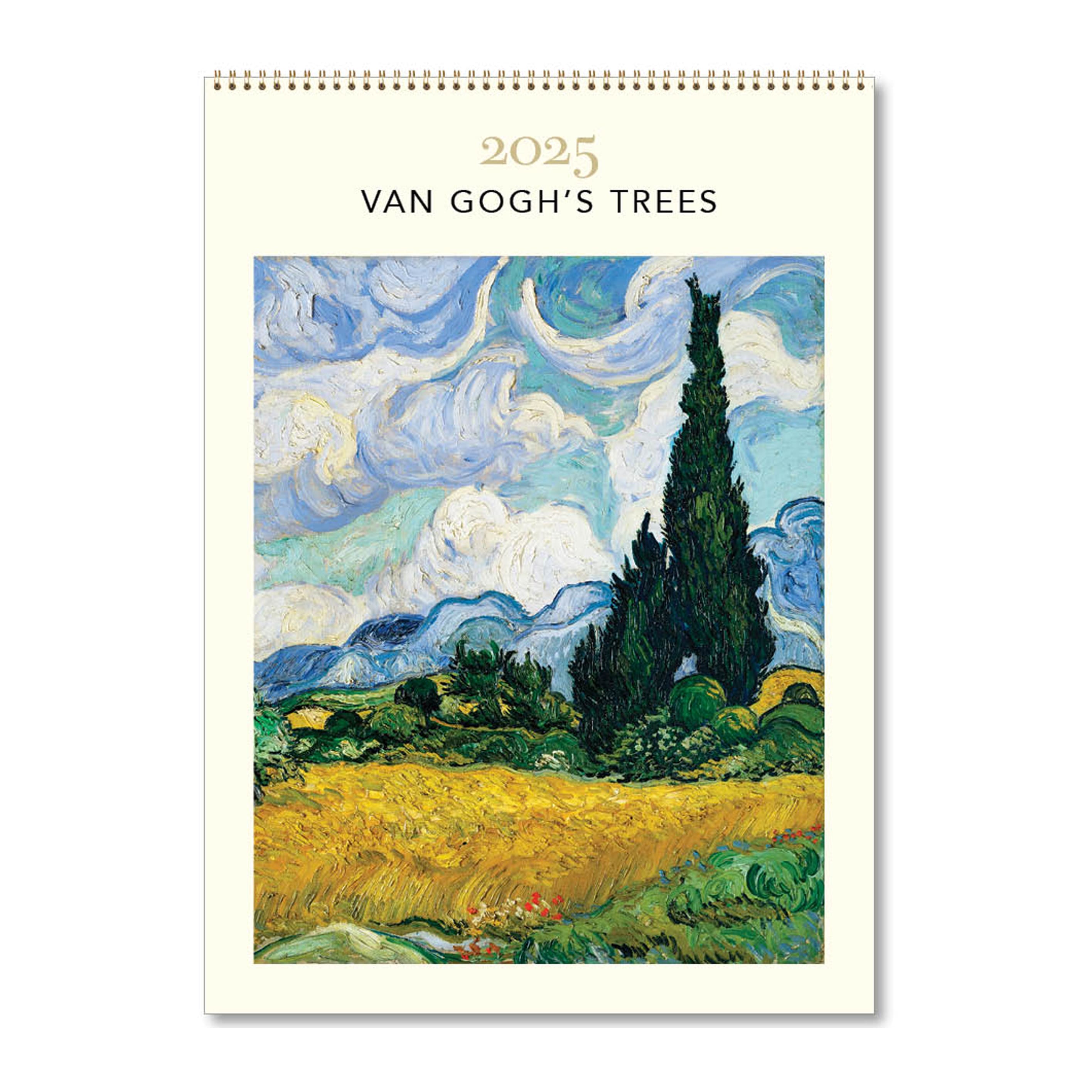 2025 Wall Calendar | Van Gogh's Trees | Hello Sunday