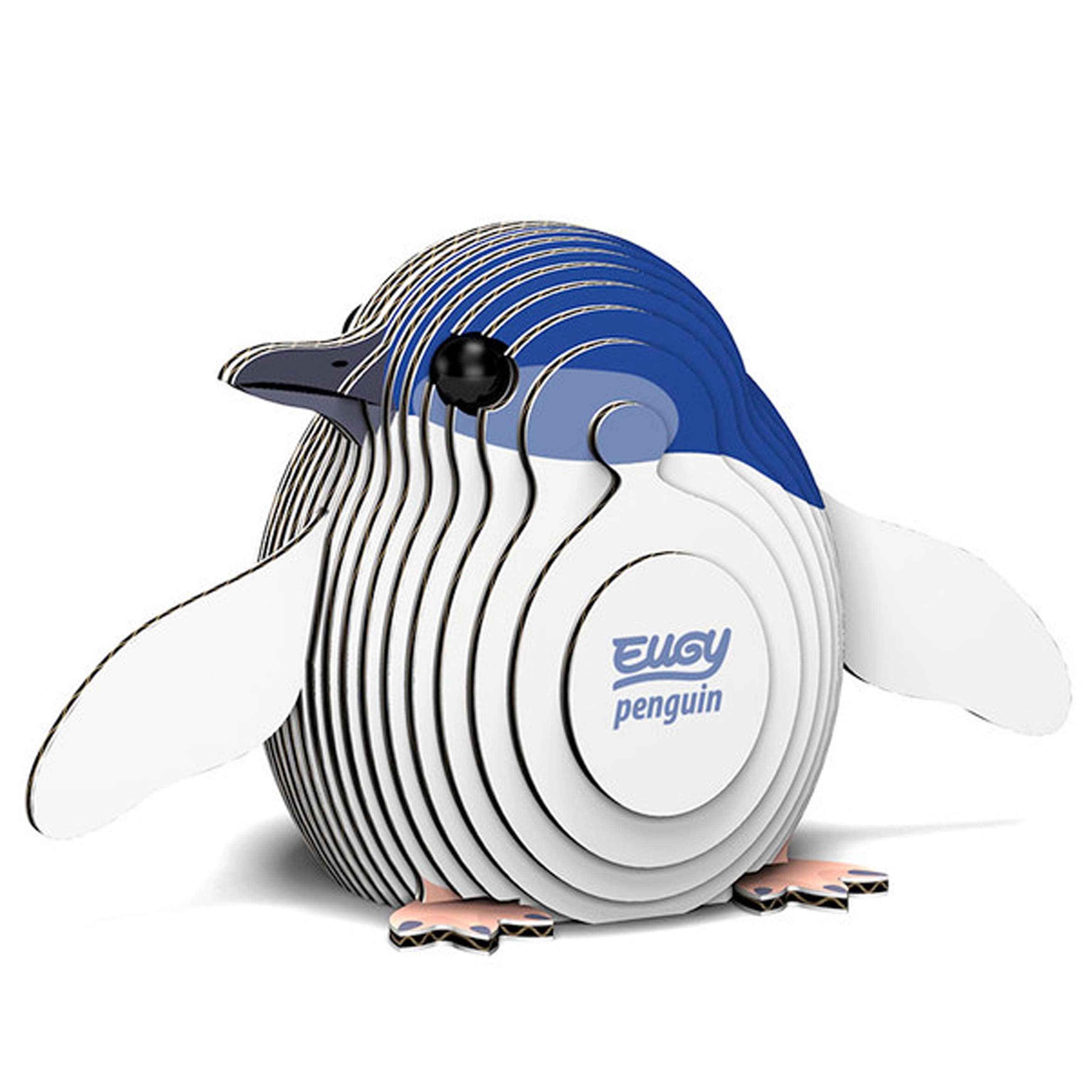 3D Cardboard Model | Penguin | Eugy