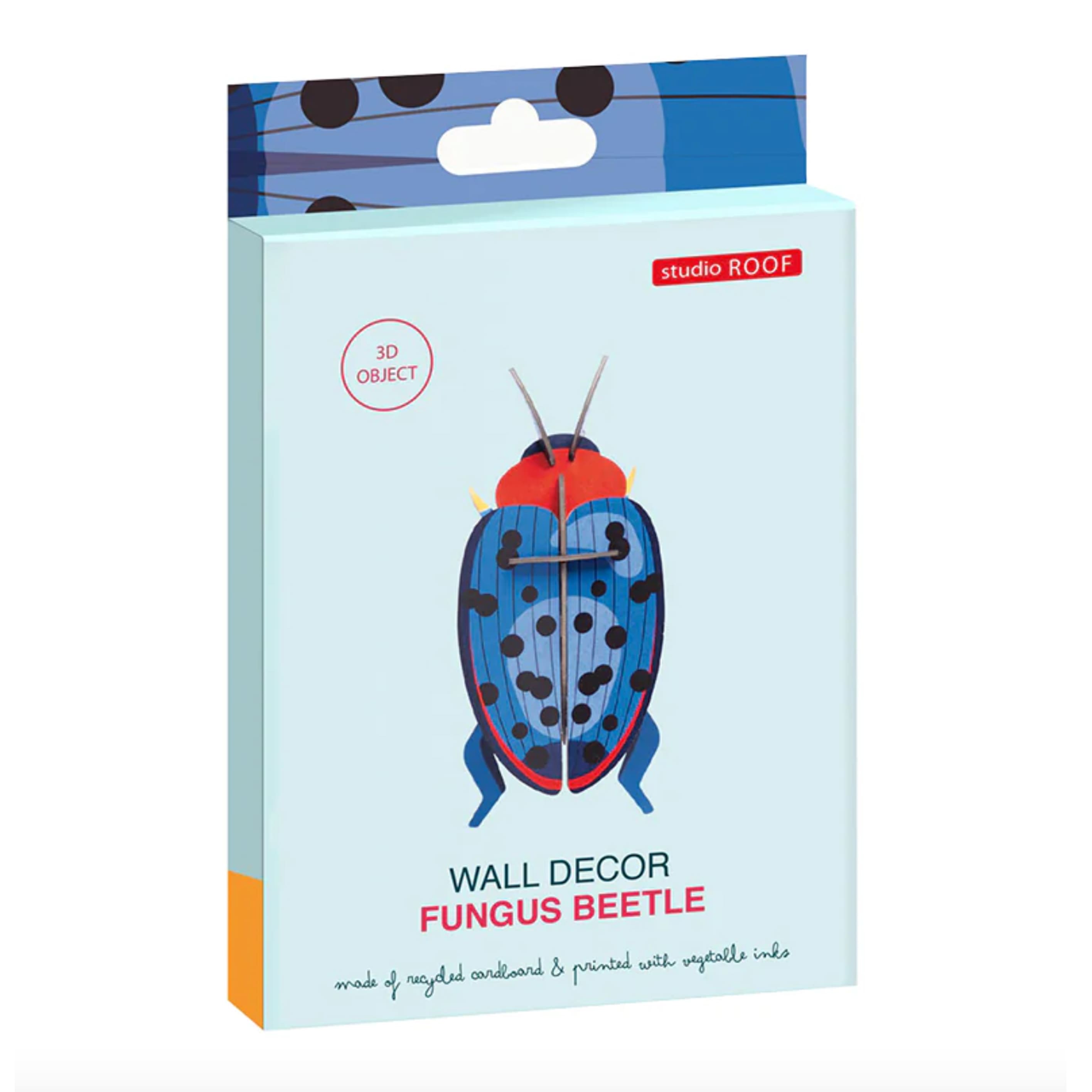 3D Cardboard Model Kit | Wall Art | B7 | Fungus Beetle | Studio Roof