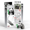 3D Cardboard Model Kit | Panda | Eugy