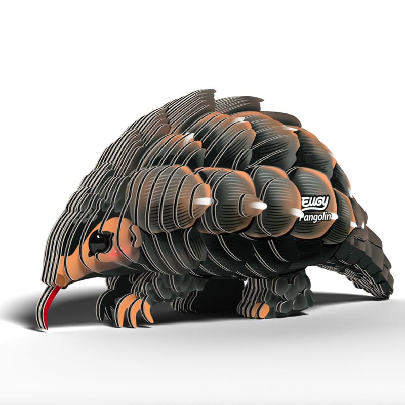 3D Cardboard Model Kit | Pangolin | Eugy