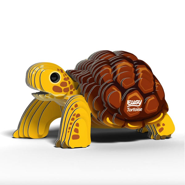 3D Cardboard Model Kit | Tortoise | Eugy