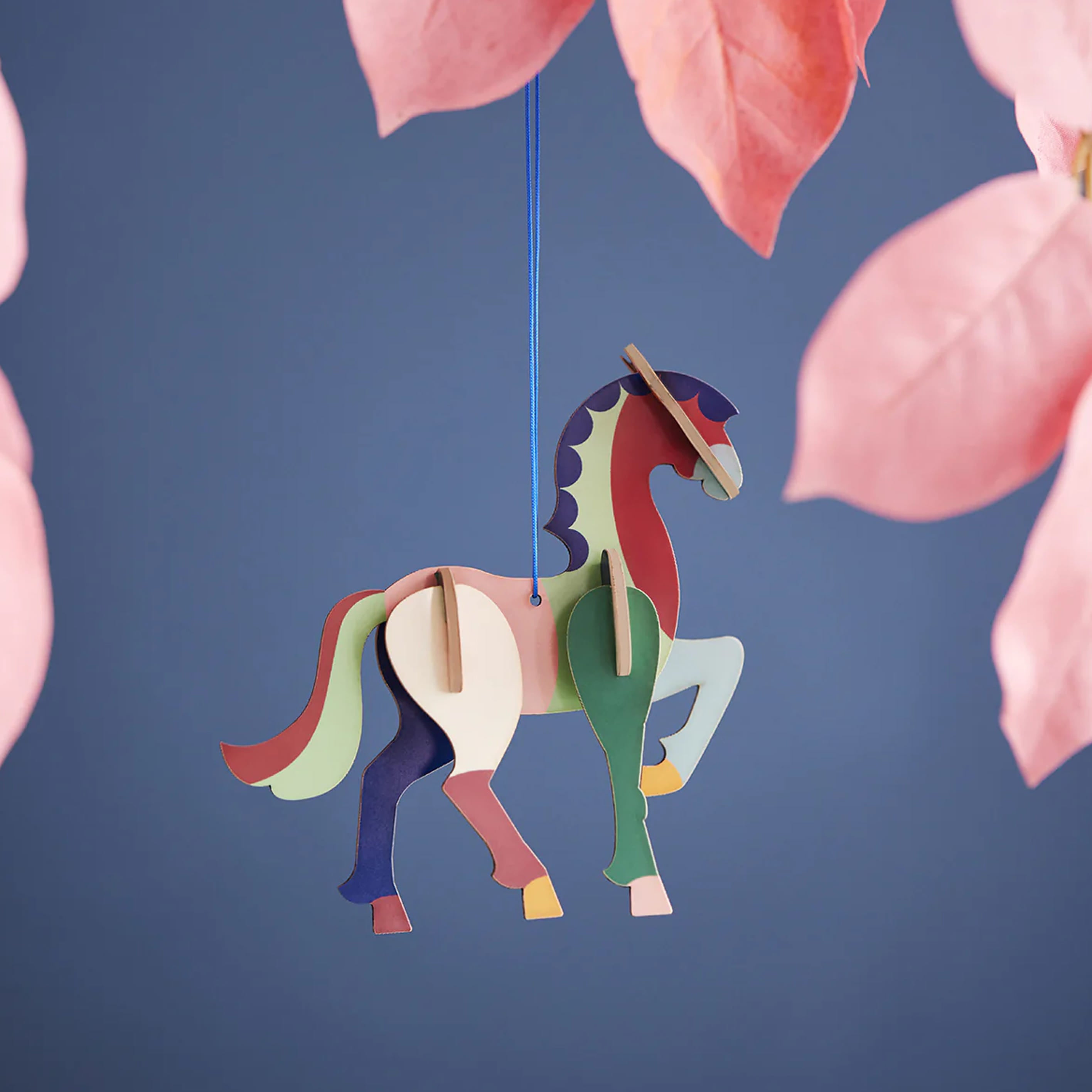 3D Cardboard Model Kit | Lucky Charm | 10cm | Horse | Studio Roof