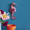 3D Cardboard Model Kit | Wall Art | A4 | Coraline Seahorse |  Studio Roof