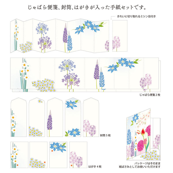 Kami Letter Writing Set | 15th Anniversary Limited Edition | Midori | 3 COLOUR OPTIONS AVAILABLE