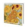 All Occasion Card | Wallet Card Set  | Square | Flowers Van Gogh | Bekking & Blitz