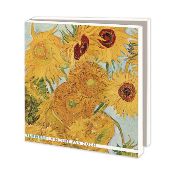 All Occasion Card | Wallet Card Set  | Square | Flowers Van Gogh | Bekking & Blitz