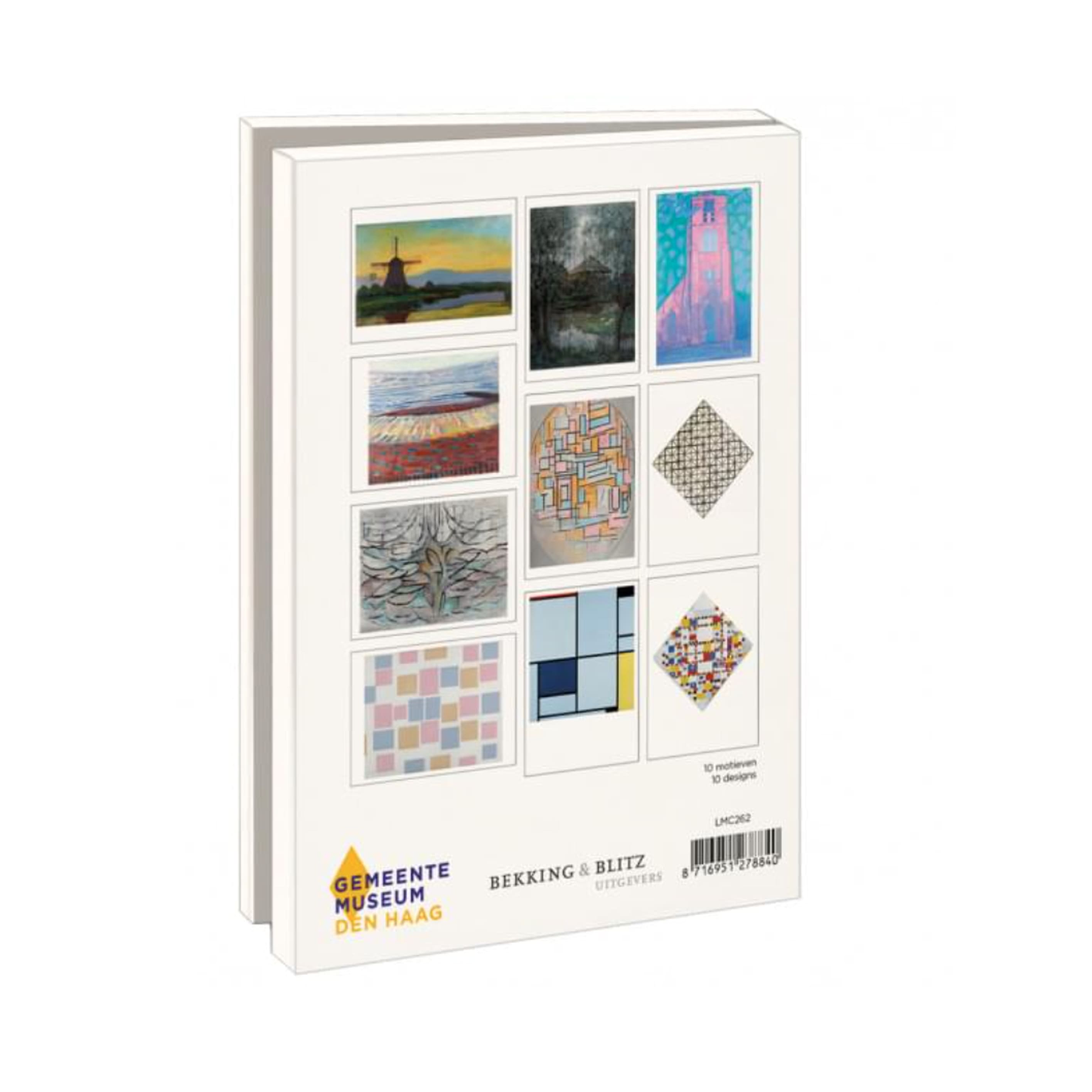 All Occasion Card | Wallet Card Set | Large | Piet Mondrian | Bekking & Blitz