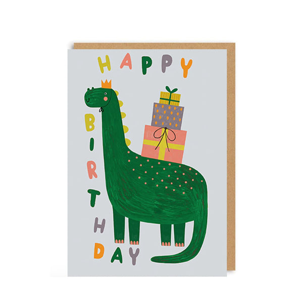 Birthday Card | Birthday Dinosaur | Ohh Deer