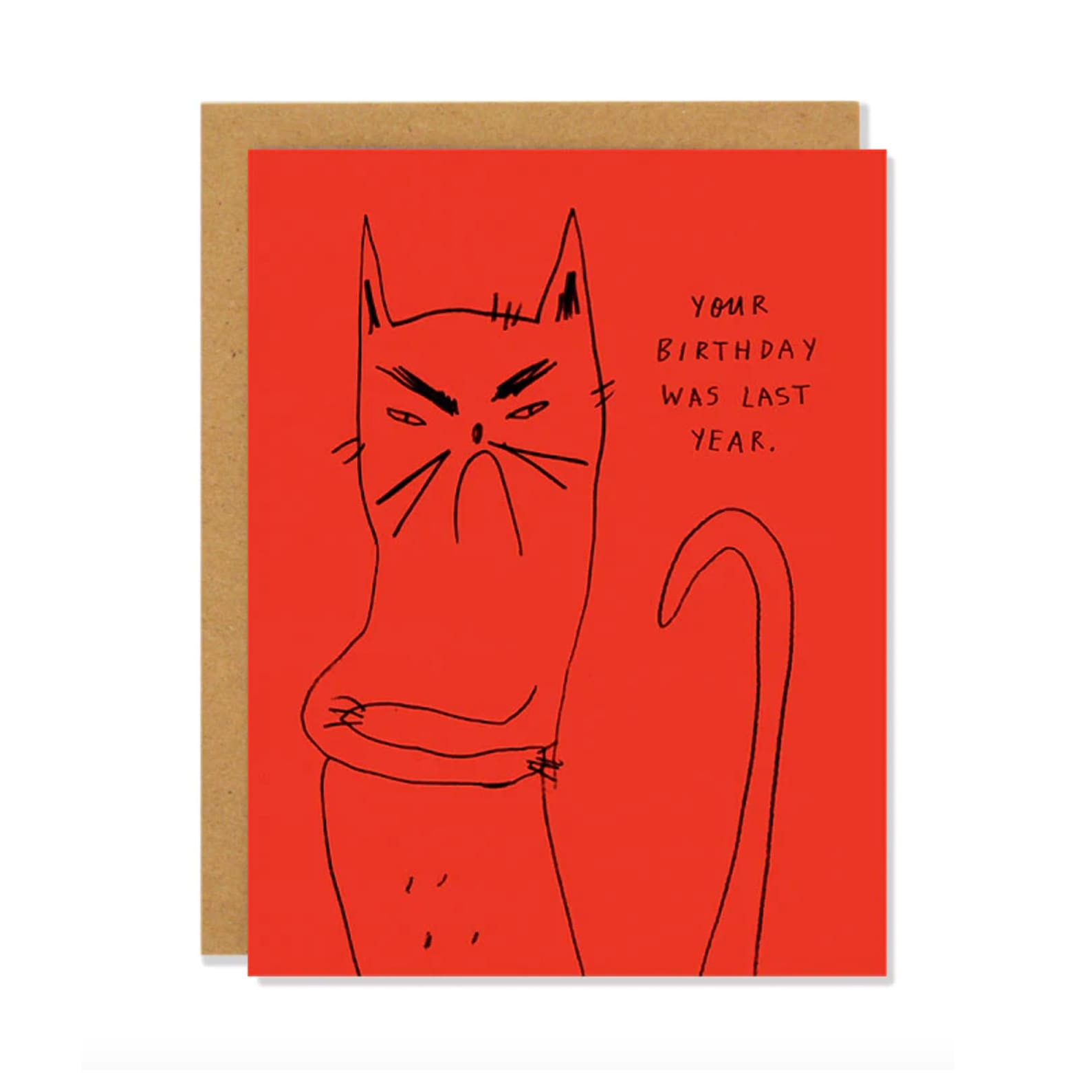 Birthday Card | Bitter Kitty | Badger & Burke