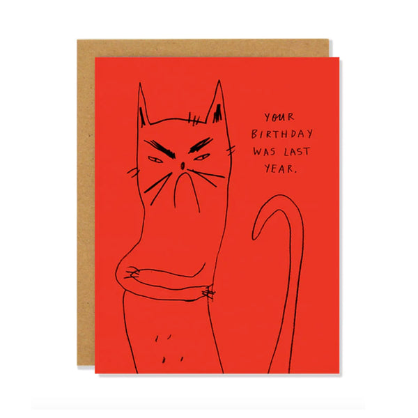 Birthday Card | Bitter Kitty | Badger & Burke