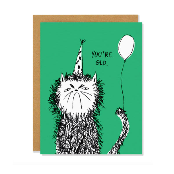 Birthday Card | Snitty Kitty | Badger & Burke