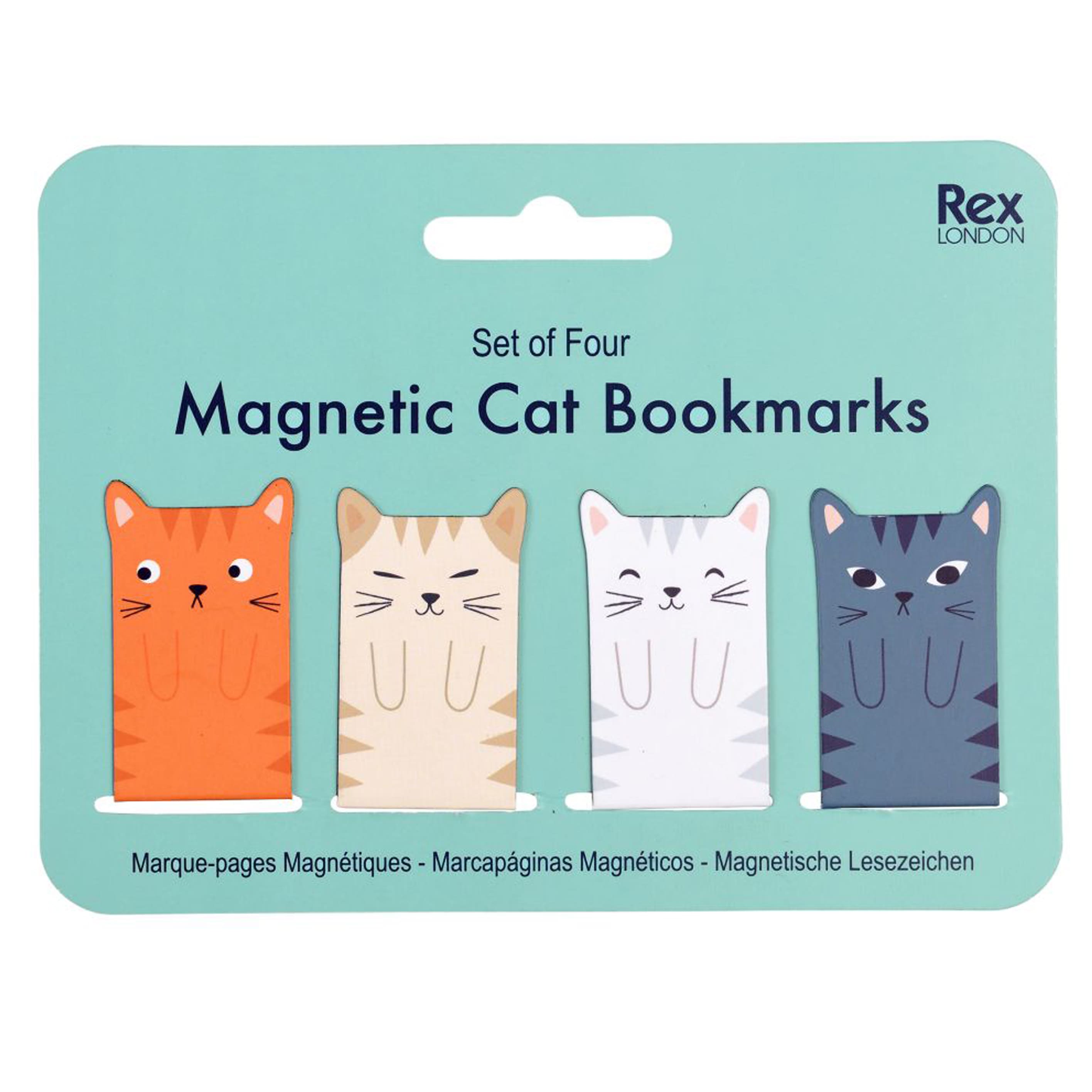 Bookmark | Magnetic Bookmark | Cat | Rex London