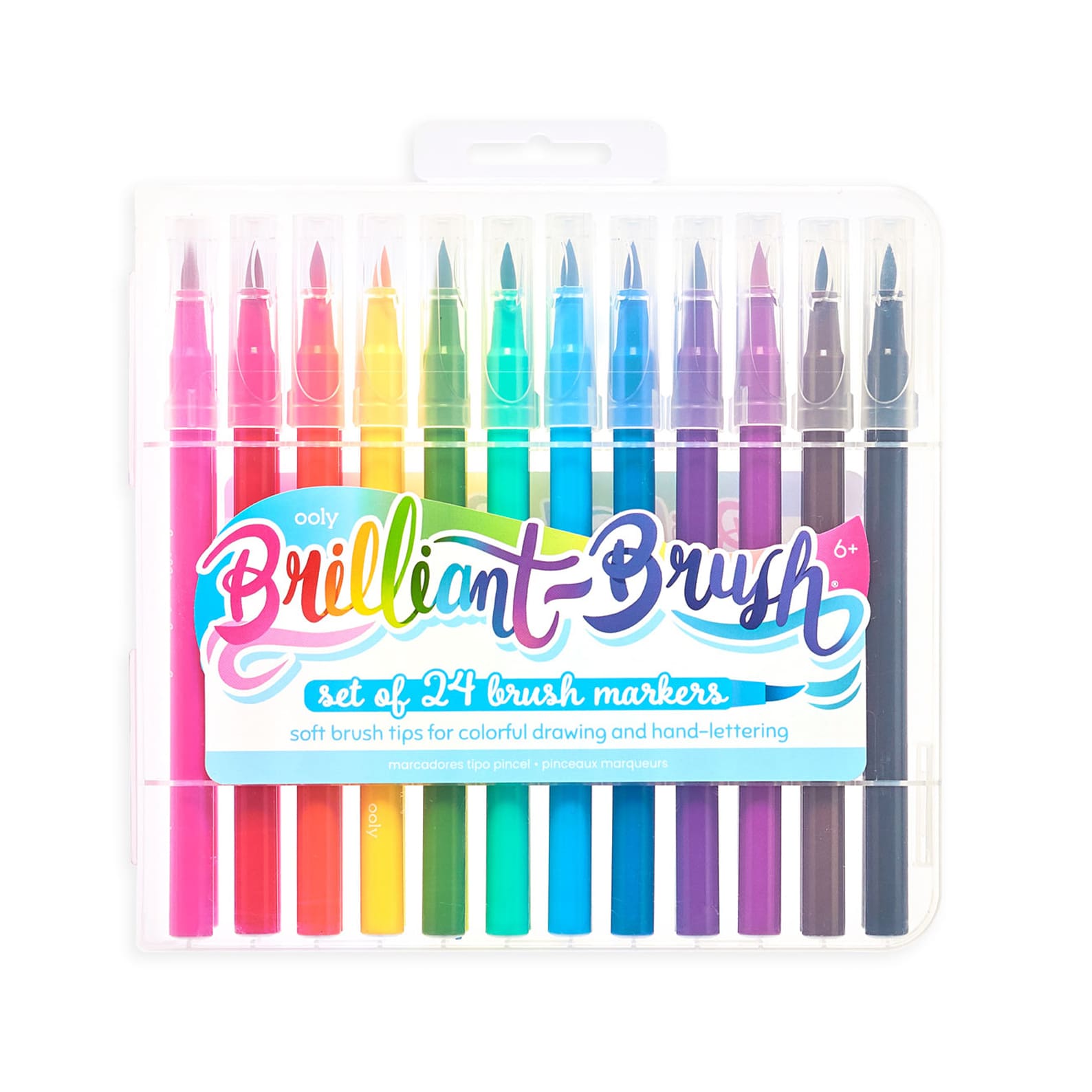 Brush Pen | Brilliant Brush | Set of 24 | Ooly