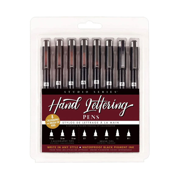 Calligraphy Pen | Hand Lettering Pen Set | Black | Peter Pauper Press