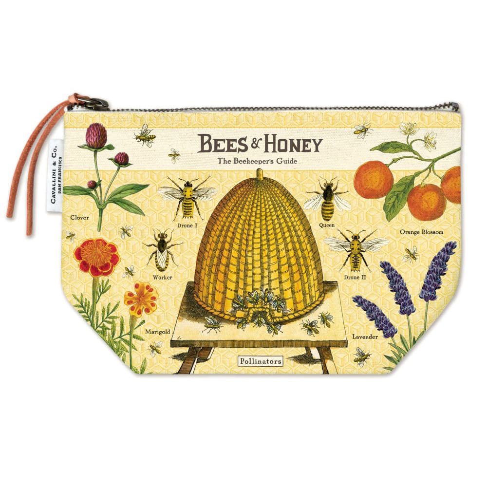 Pouch | Bees & Honey | Cavallini & Co.