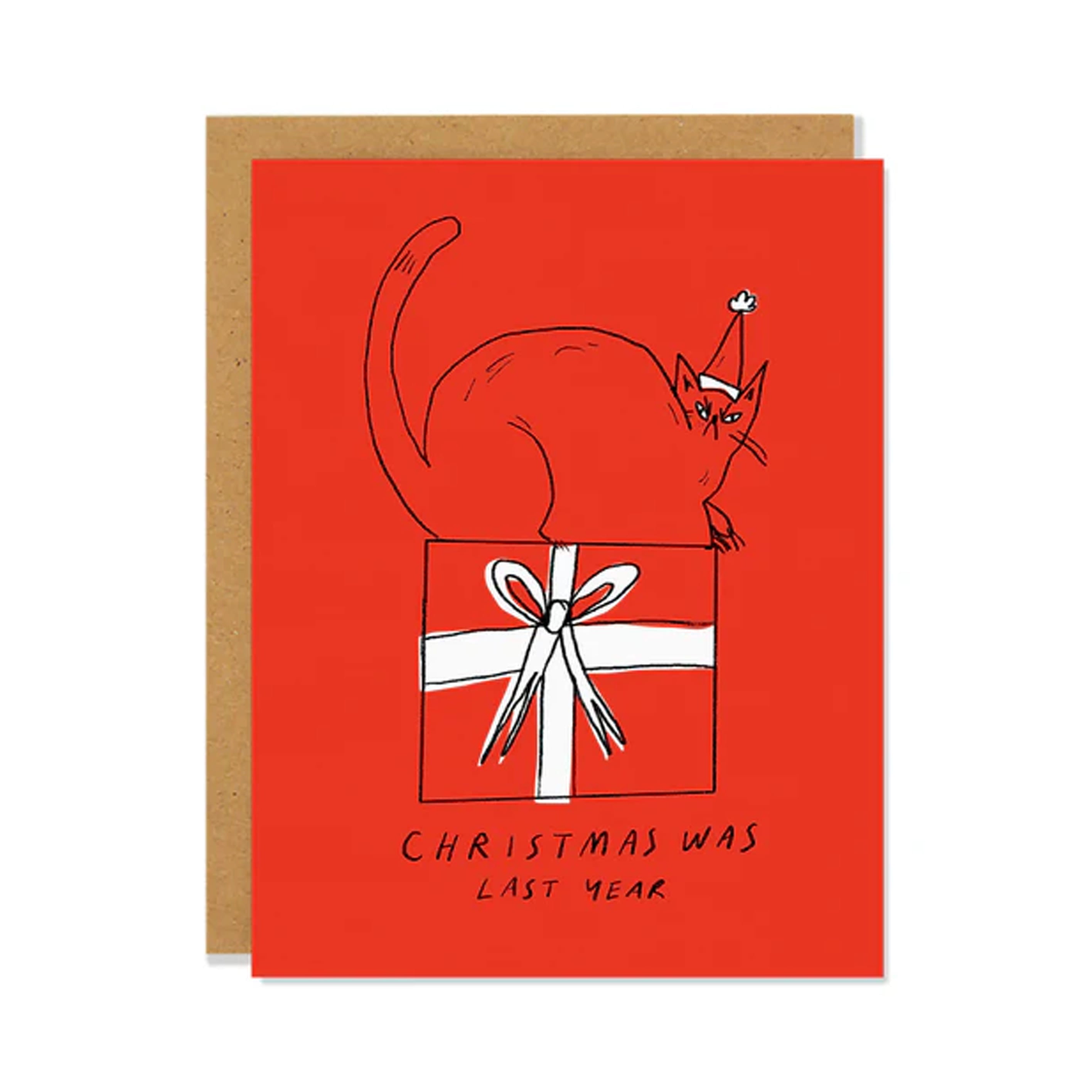 Christmas Card | Christmas Was Last Year | Badger & Burke