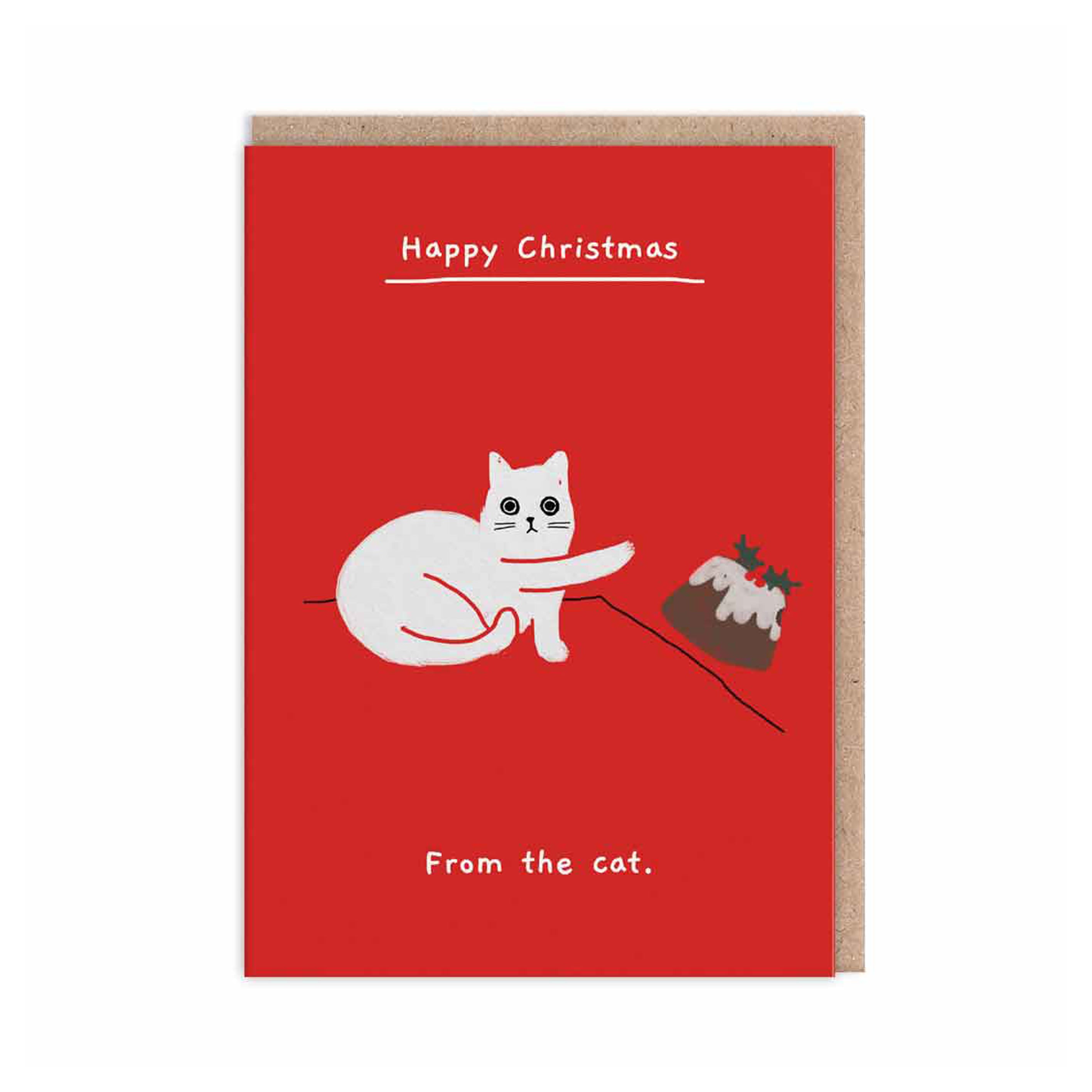 Christmas Card | From The Cat Pudding | Ohh Deer