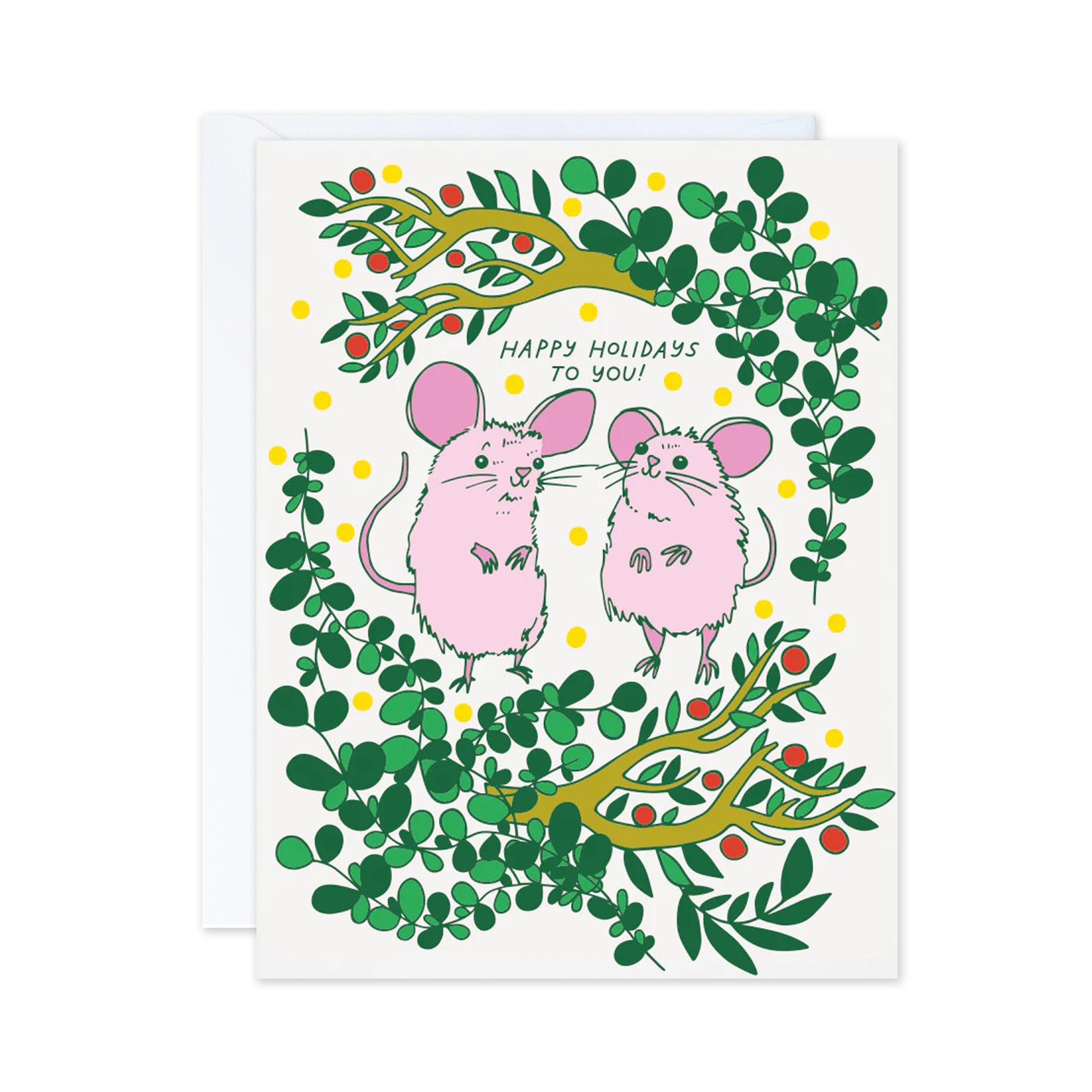 Christmas Card | Xmas Mice | The Good Twin