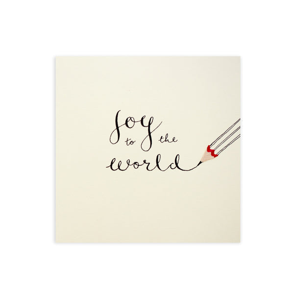 Christmas Card | Joy To The World | Ruth Jackson