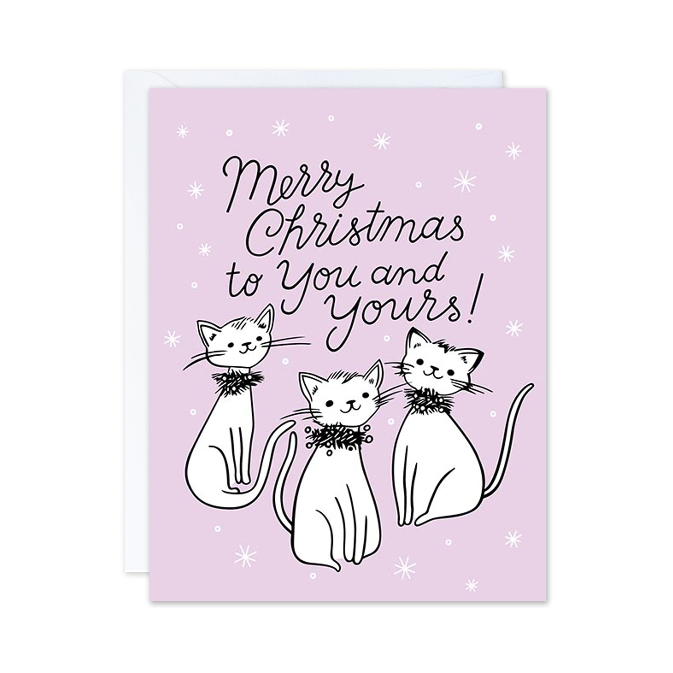 Christmas Card | Kitty Xmas | The Good Twin