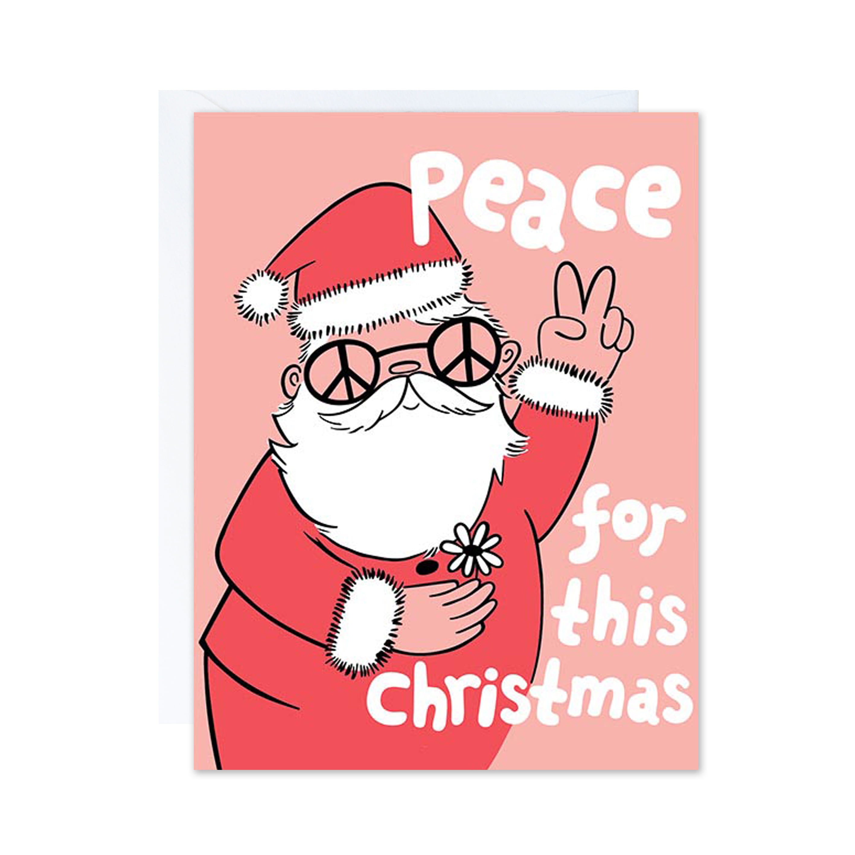 Christmas Card | Peace Santa | The Good Twin